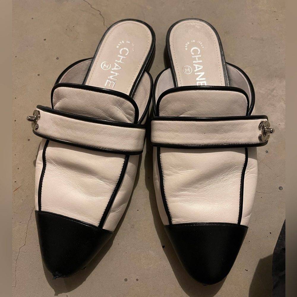 Chanel mules